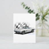 1965シボレーコルベット ポストカード (スタンド正面)