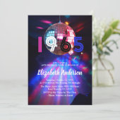 1965ディスコボール60th誕生日パーティーへの招待 招待状 (スタンド正面)