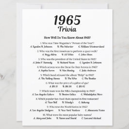 1965トリビアゲーム