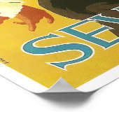 1965フェリアデセビラヴィンテージ ポスター (角)