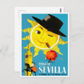 1965フェリアデセビラヴィンテージ ポストカード (正面/裏面)