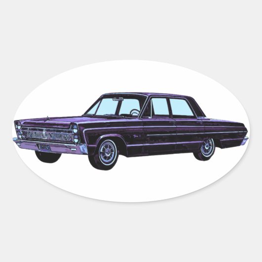 1965プリマスフューリーI 楕円形シール (正面)