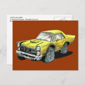 1965ポンティアックGTO ポストカード (正面/裏面)