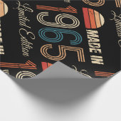 1965ヴィンテージ60誕生日 ラッピングペーパー (角)