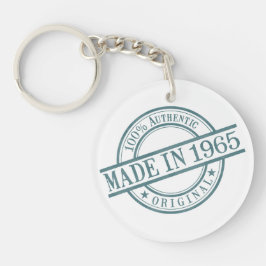 1965円のスタンプのスタイルのロゴのアクリルで作られる キーホルダー