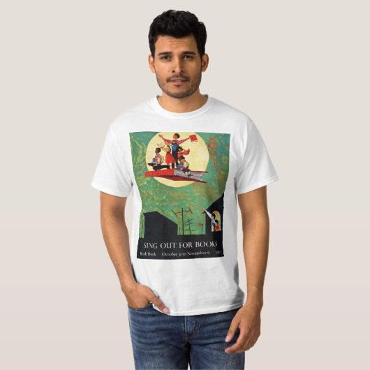 1965子供用ブックウィークシャツ Tシャツ (正面フル)