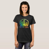 1965年に素晴らし作られた58年誕生日58 Tシャツ (正面フル)