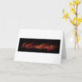 1965年のインパラのバースデー・カード カード (黄色い花)