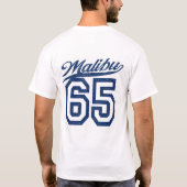 1965年のシボレーマリブ Tシャツ (裏面)