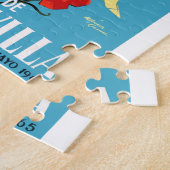 1965年のセヴィルスペイン4月の公平なポスター ジグソーパズル (側面)