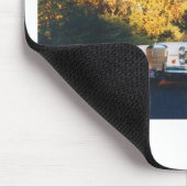 1965年のベンツ220SEbのクーペ マウスパッド (コーナー)