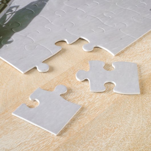 1965年のヴィンテージオートバイ ジグソーパズル (側面)