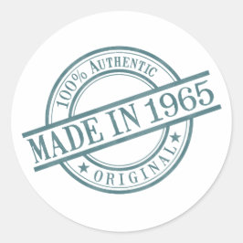 1965年の丸ゴム印ロゴ誕生年 ラウンドシール