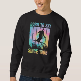 1965年のBir以来70年代のスタイルの生まれ山の旅 スウェットシャツ
