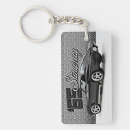 1965年のChevyコルベットVetteのアカエイ396のクラシック車 キーホルダー