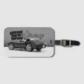 1965年のChevyコルベットVetteのアカエイ396のクラシック車 ラゲッジタグ (正面横)