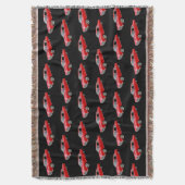 1965年のChevy Chevelle Mailbu SS筋肉車 スローブランケット (正面縦)