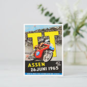 1965年アセンTTモーターサイクルグランプリ ポストカード (スタンド正面)