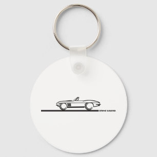 1965年コルベットコンバーチブル キーホルダー