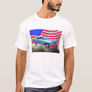 1965年シボリーインパラ327 （アメリカ国旗付き） Tシャツ