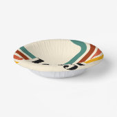 1965年レトロストライプヴィンテージポスター ペーパーボウル (傾斜あり)