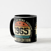 1965年レトロ60歳の誕生日お祝い マグカップ (正面左)