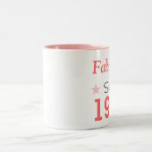 1965年以来の素晴らしい ツートーンマグカップ (中央)