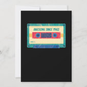 1965年以来55番目の誕生祝い素晴らしギフト 招待状 (正面)