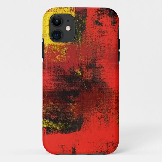 1965年抽象画iPhoneケース Case-Mate iPhoneケース (裏面)