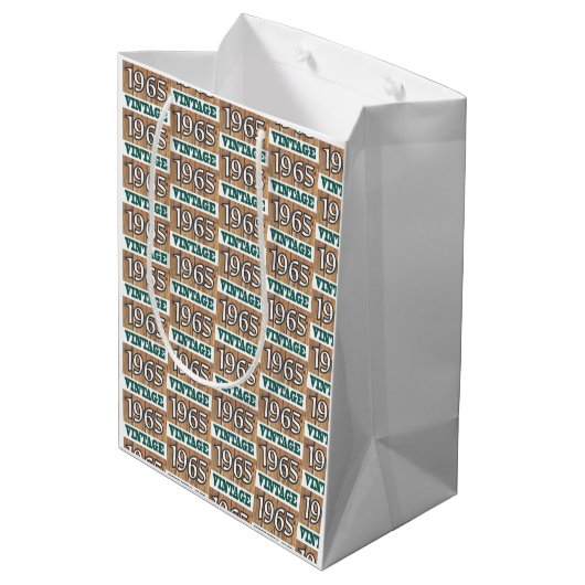 1965年生まれ中抱き枕 ミディアムペーパーバッグ (裏面アングル)