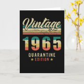 1965年生まれ誕生日 カード (黄色い花)