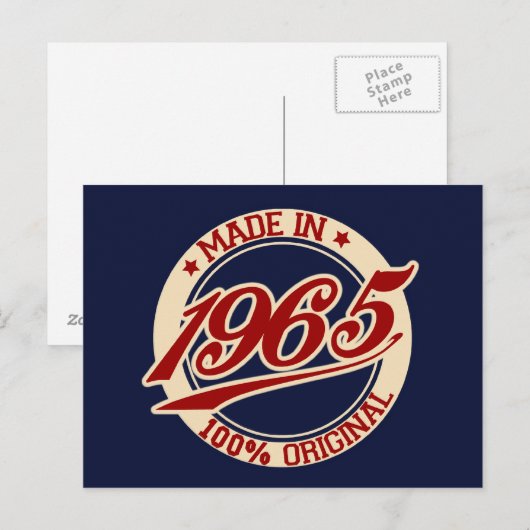 1965年製 ポストカード (正面/裏面)