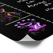 1965年誕生トリビアオンブラック ポスター (角)