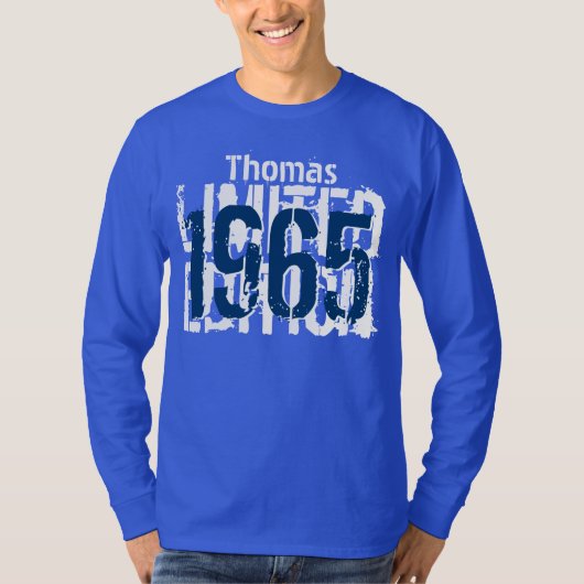 1965年限定版第50回誕生日ギフトTee Tシャツ (正面)