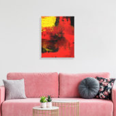 1965抽象芸術キャンバス印刷 キャンバスプリント (インサイチュ (リビング))