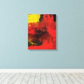 1965抽象芸術キャンバス印刷 キャンバスプリント (インサイチュ (ウッドフロア))