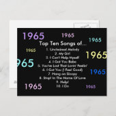 1965曲 ポストカード (正面/裏面)