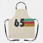 1965生まれ年ヴィンテージ60歳の誕生日プレゼント エプロン (正面)