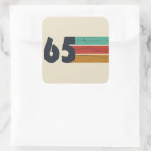 1965生まれ年ヴィンテージ60歳の誕生日プレゼント スクエアシール (バッグ)