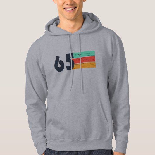 1965生まれ年ヴィンテージ60歳の誕生日プレゼント パーカ (正面)