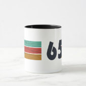 1965生まれ年ヴィンテージ60歳の誕生日プレゼント マグカップ (中央)