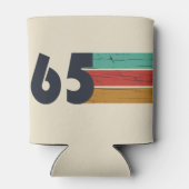 1965生まれ年ヴィンテージ60歳の誕生日プレゼント 缶クーラー (裏面)