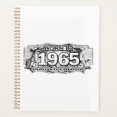 1965生まれ年限定版スパイラプランナー プランナー手帳 (正面)