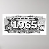 1965生まれ年限定版ポスター ポスター (正面)