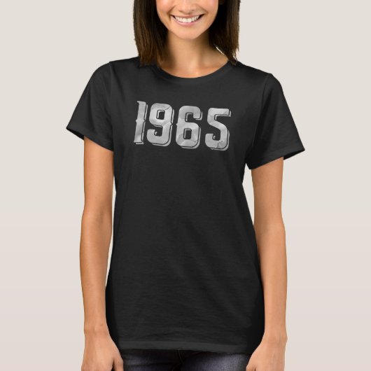 1965生まれ年58歳のクラシック伝説B日 Tシャツ (正面)