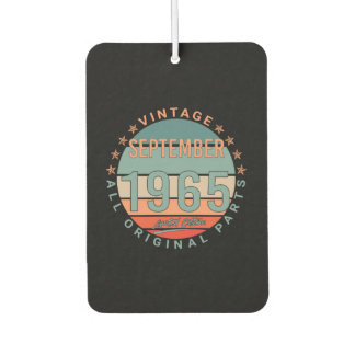 1965生まれ年9月ヴィンテージ カーエアーフレッシュナー