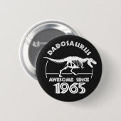 1965素晴らし年のパパ誕生日Tシャツ以来 缶バッジ (正面&裏面)