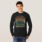 1965素晴らし年1月以来の絶対男の女Bi Tシャツ (正面フル)