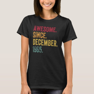 1965素晴らし年12月57日誕生日57年 Tシャツ