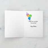 1965誕生日おもしろい事実 カード (内部)